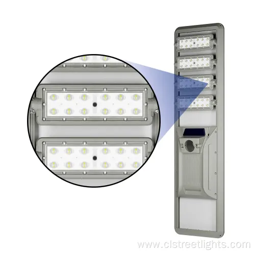Rechargeable Solar Street Light with IP65 Waterproof LED Panel